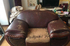 沙发翻新、修橱柜、沙发维修翻新上油改色床、衣柜、橱柜等红木家